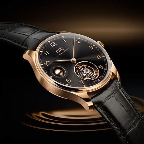 iwc tourbillon watches|hand wound tourbillon day and night.